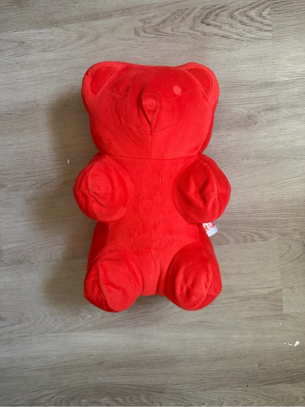 Red Haribo Gummy Bear Plush